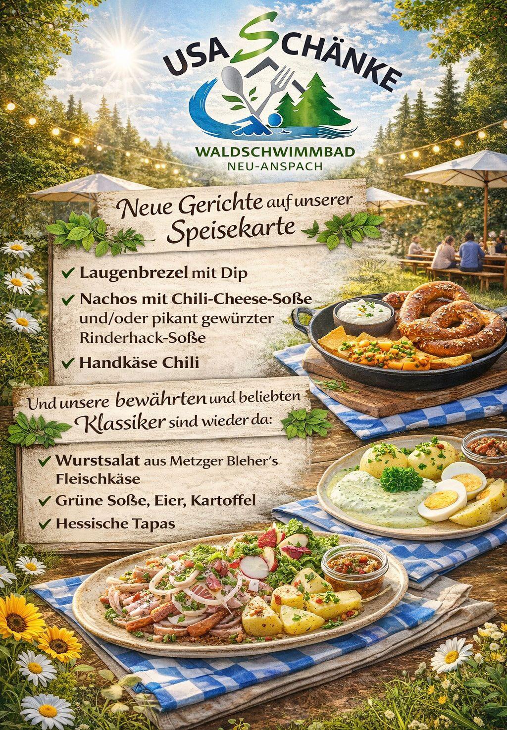 Neue Gerichte und Speisekarte